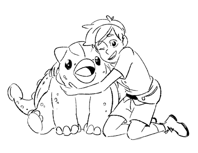 The world of the Jurassic period chalk camp Heroes