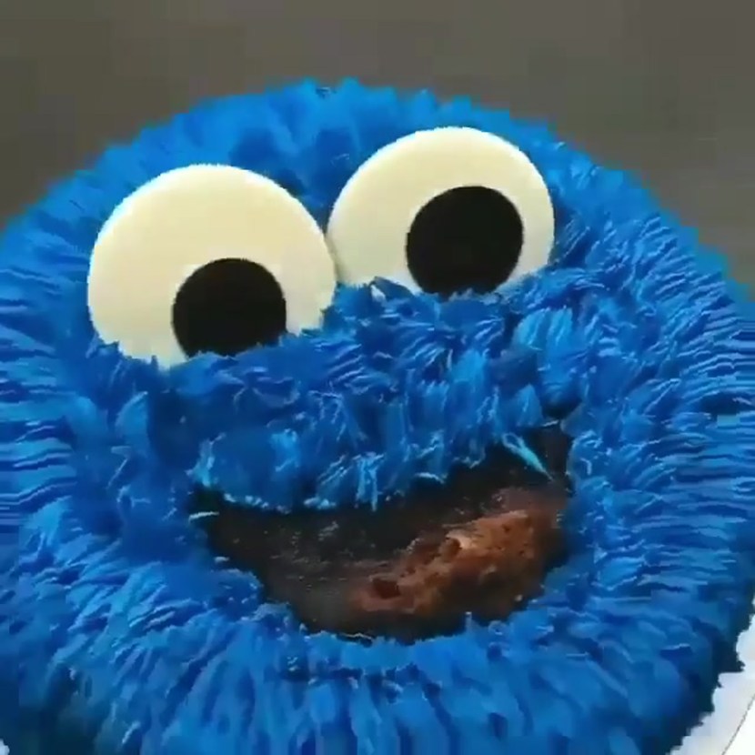 Jacket Cooky monster