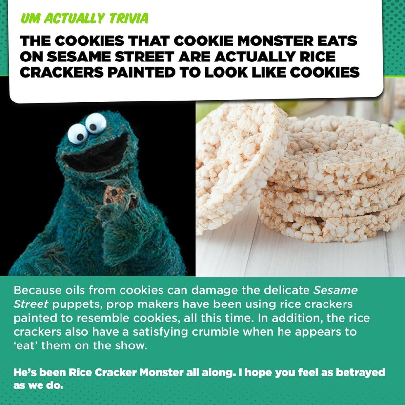 Cooky monster cream shows