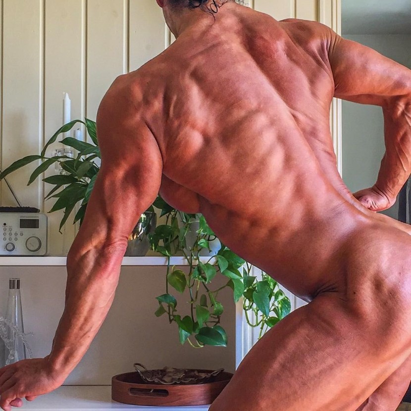 Bodybuilder Monica Martin Pussy