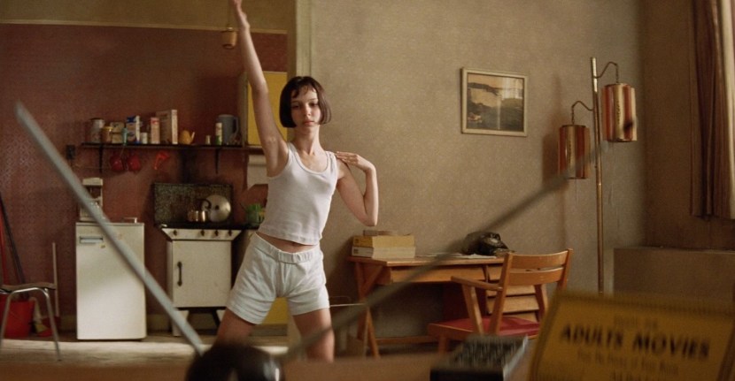 Natalie Portman's chest in the film Leon