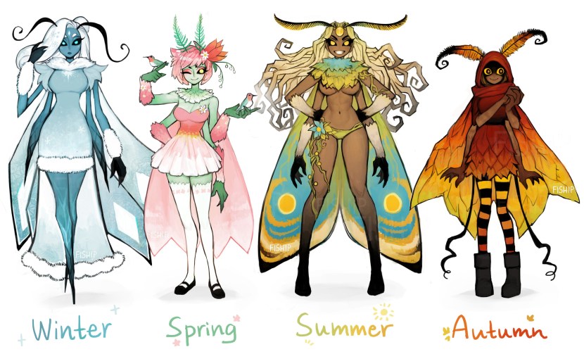 Humanization of the butterfly