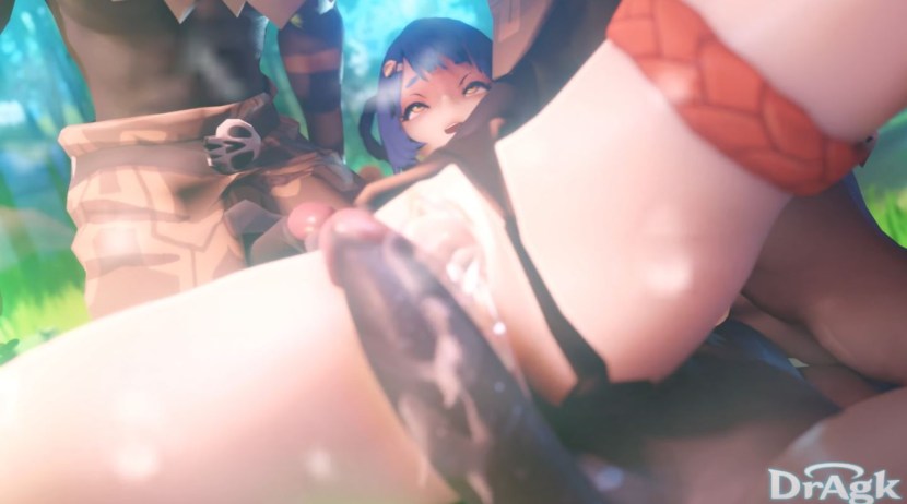 Lesbian hentai Xiana Lin and Lyumin