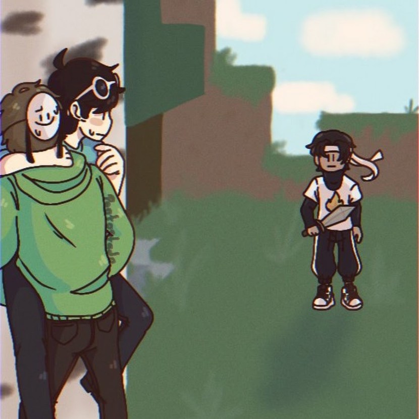 Dream and George Ship 18 Art