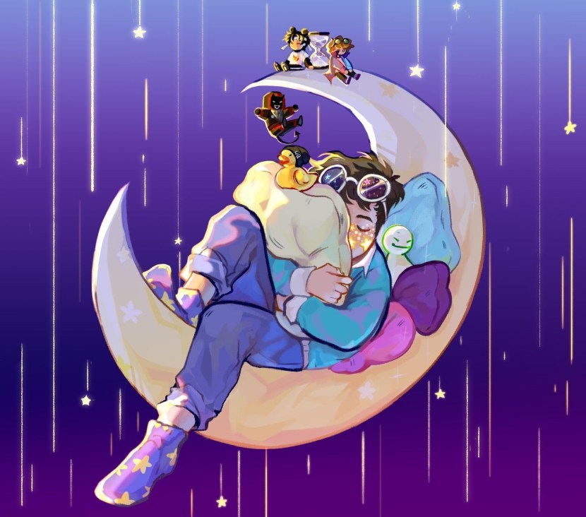 Dream SMP Dream and George Art