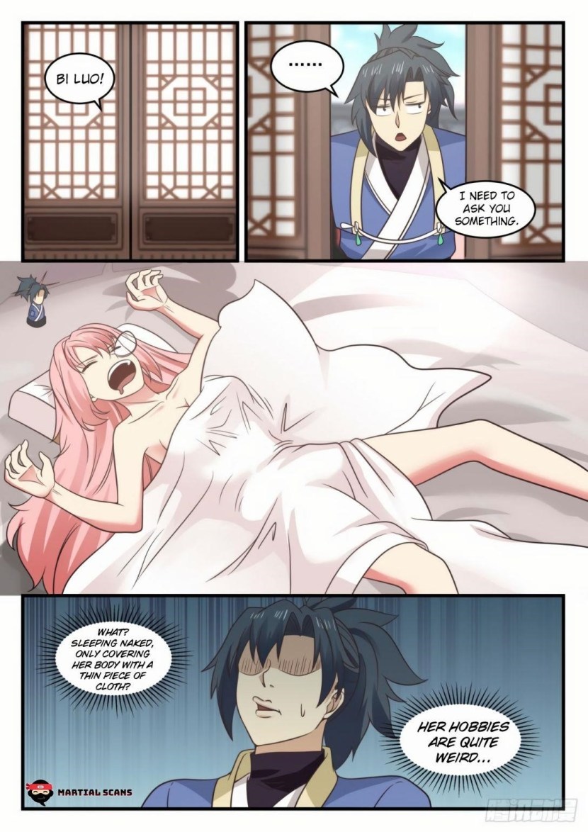 Hentai on the manga peak of martial arts