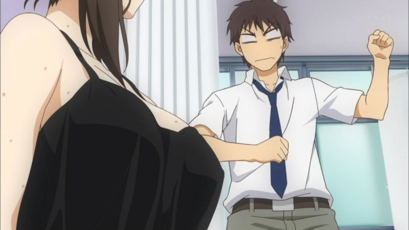 Anime Personal on the train