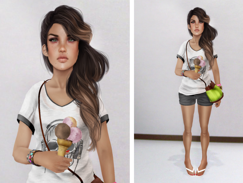 Heidi Pino Model Wallpaper