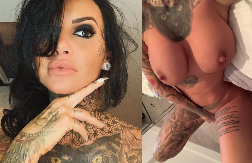 Jemma Lucy Erotic photo shoot