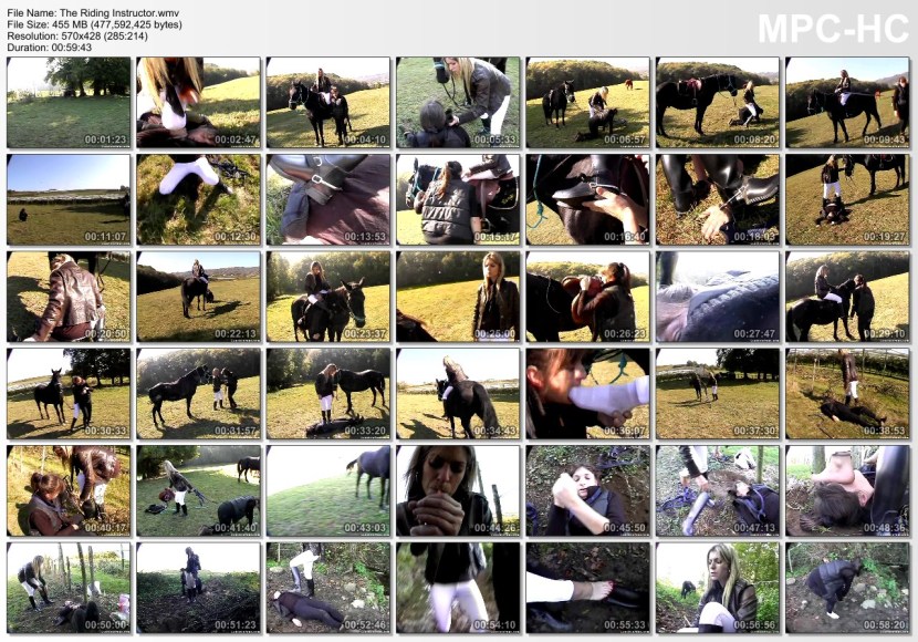 The rider is downward