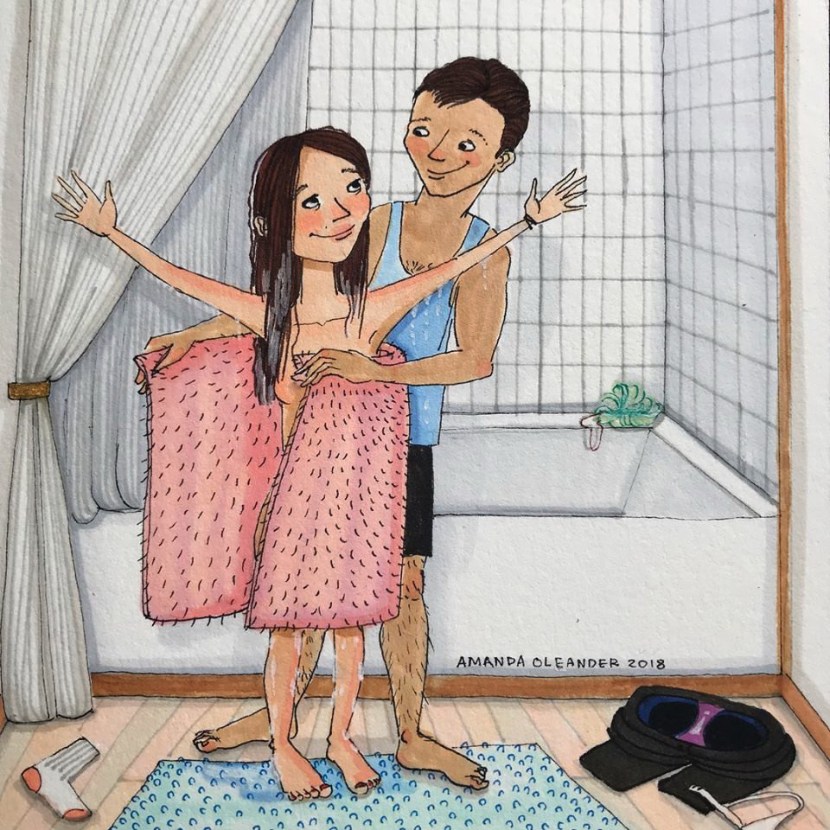 Amanda landing GTA 5