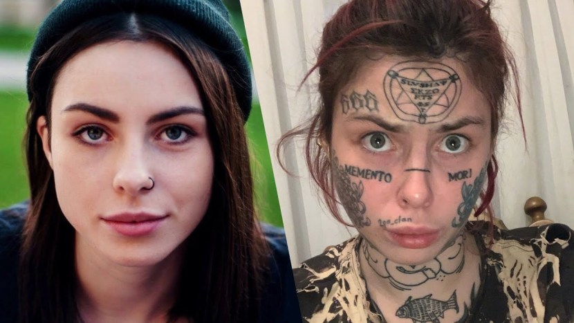 Polina Dubkova in a swimsuit