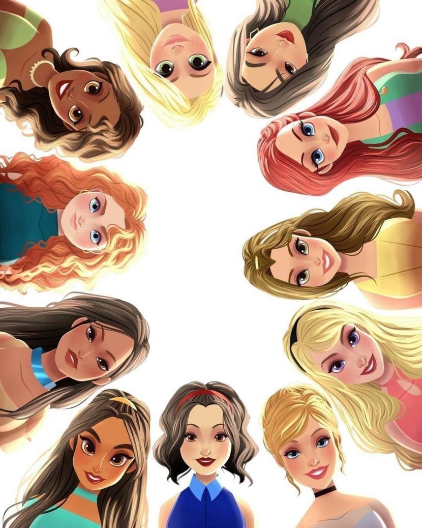Cartoon girls