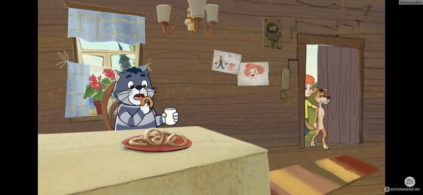 House from Prostokvashino inside