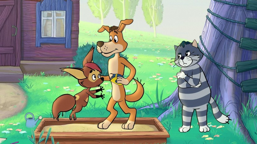 Three of Prostokvashino cartoon 1978