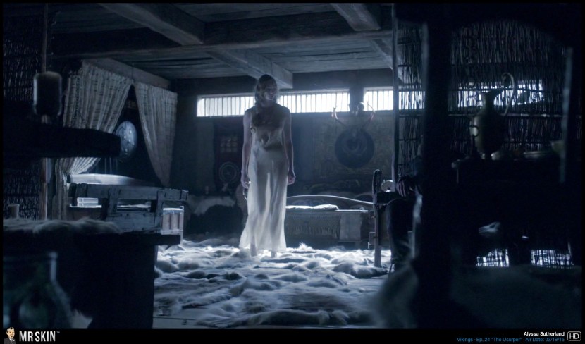 Viking Rollo and Princess of France bed scenes