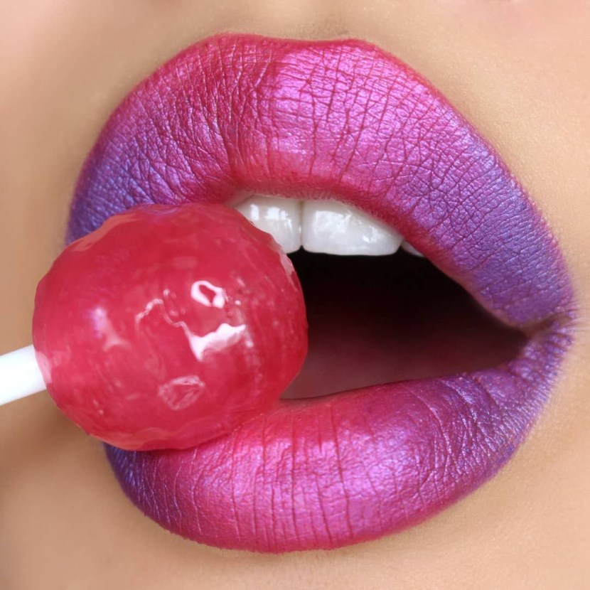 Oral caresses with cream