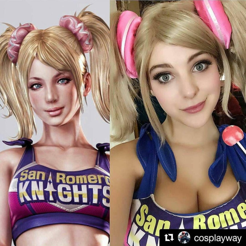 Lollipop chainsaw cheerleader naked