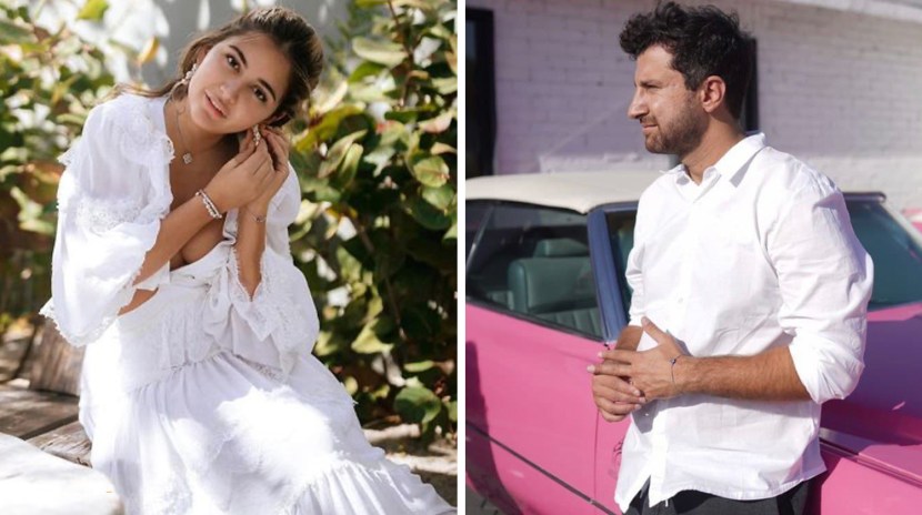 Amiran Sardarov and Mariam Tillyaeva