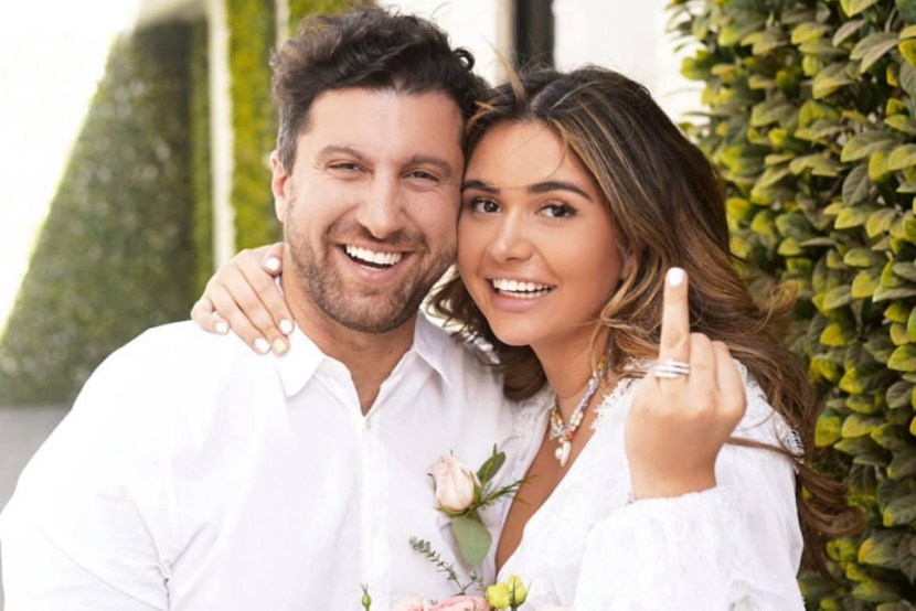 Amiran Sardarov and Mariam Tillyaeva