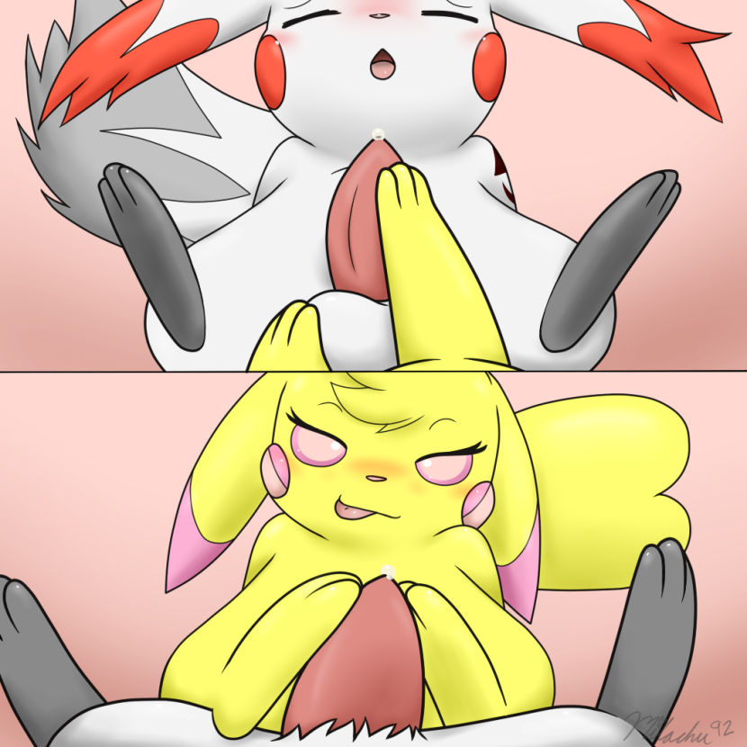 Plusle and Minun Hentai Pokemon Lesbian