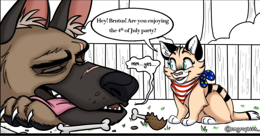 Pixie and Brutus Art