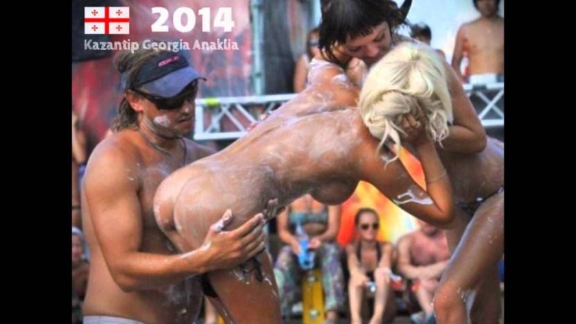 Kazantip Parties Naked