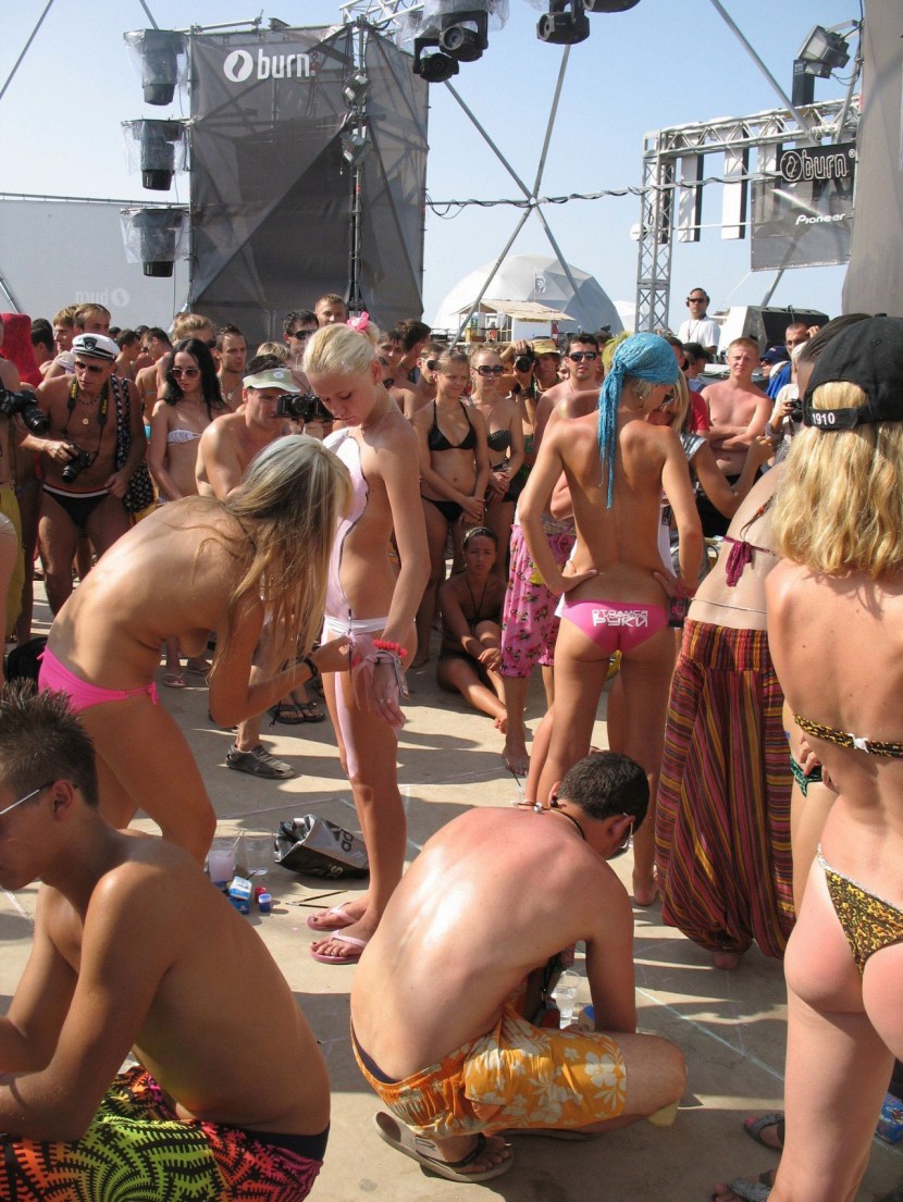 Girls on the beaches of Kazantip Nude