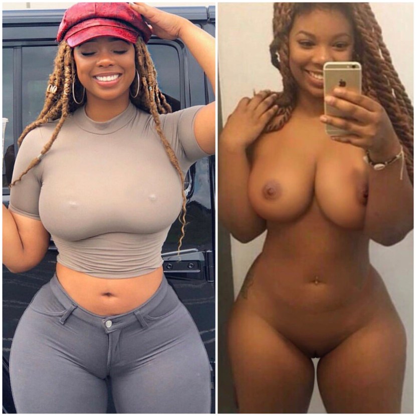 Naked ass, black women