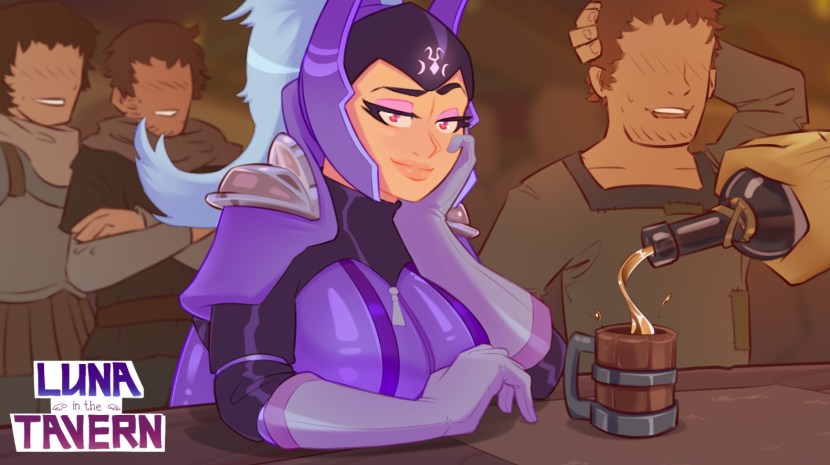 Luna in the Tavern Dota 2