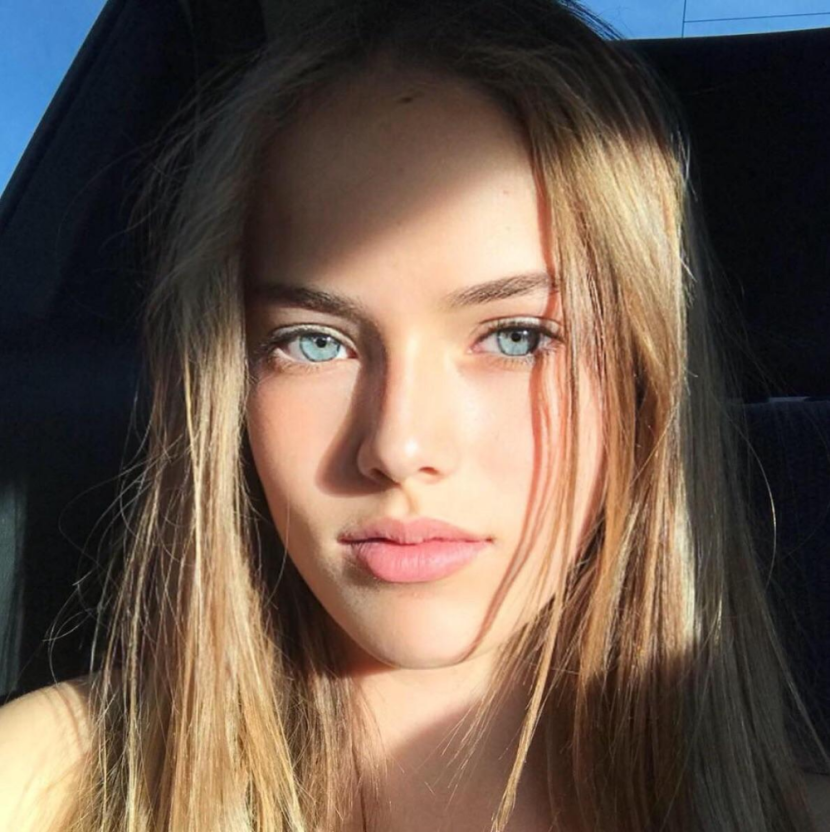 Kristina Pimenova without makeup and Photoshop 2020