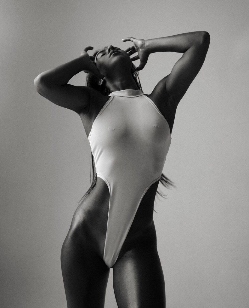 Svetlana Ustinova in underwear