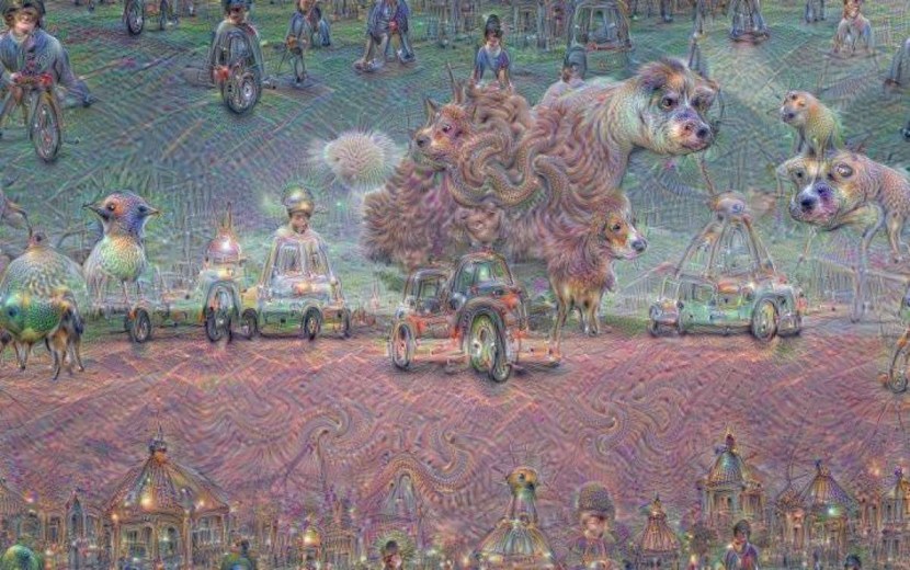 Pictures of the neural network