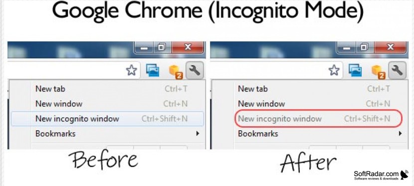 Mem about Google incognito
