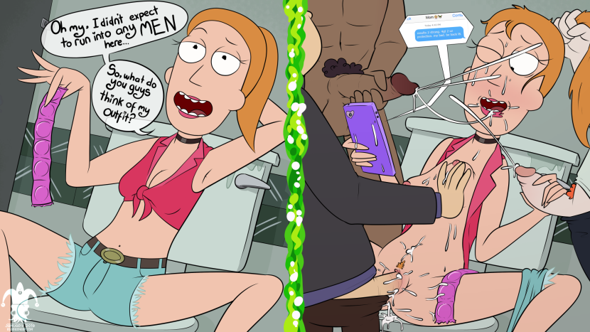 Samer Smith Rick and Morty XXX comic