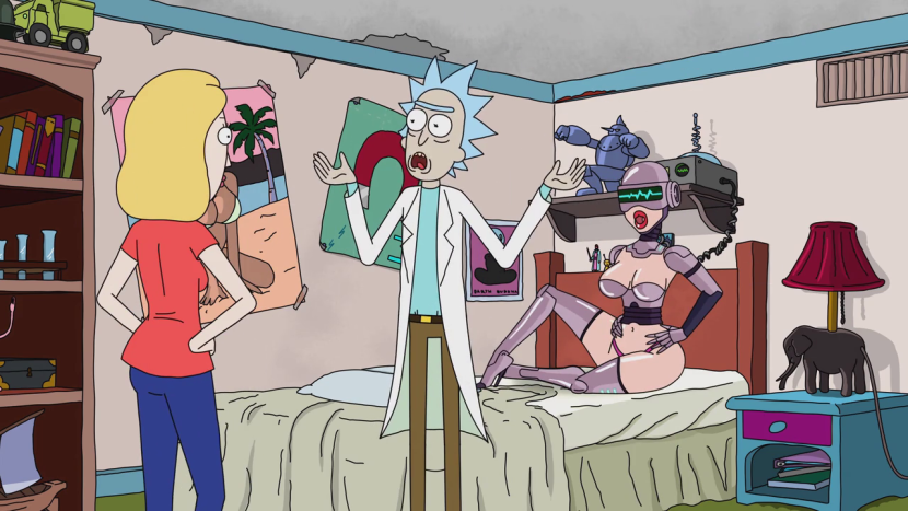 Samer Smith Rick and Morty XXX