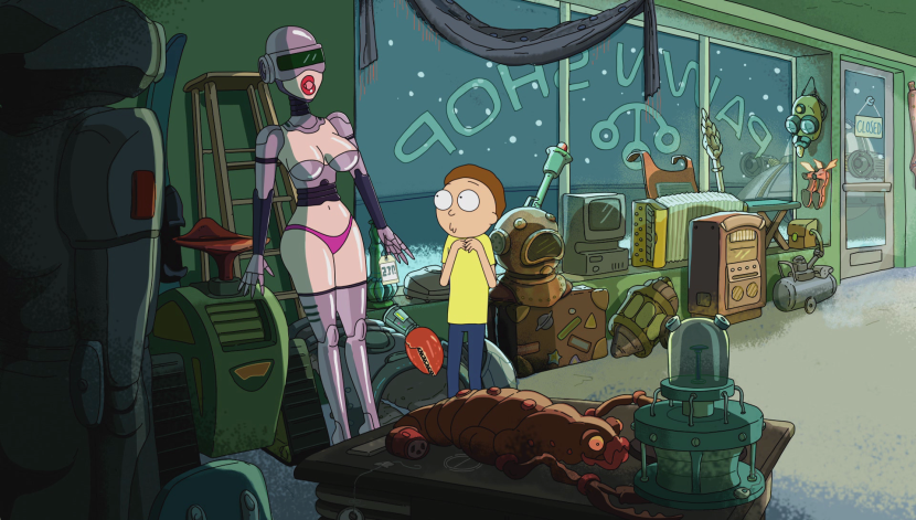 Rick and Morty Jessica Hentai