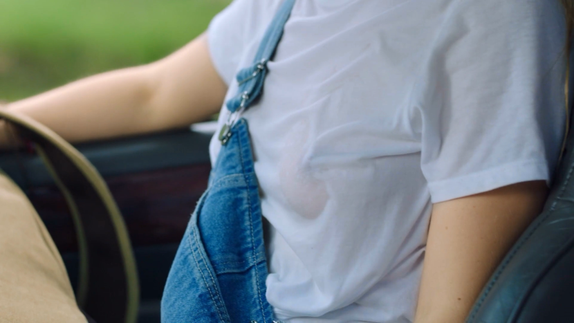 Rachel Bilson with someone to sleep