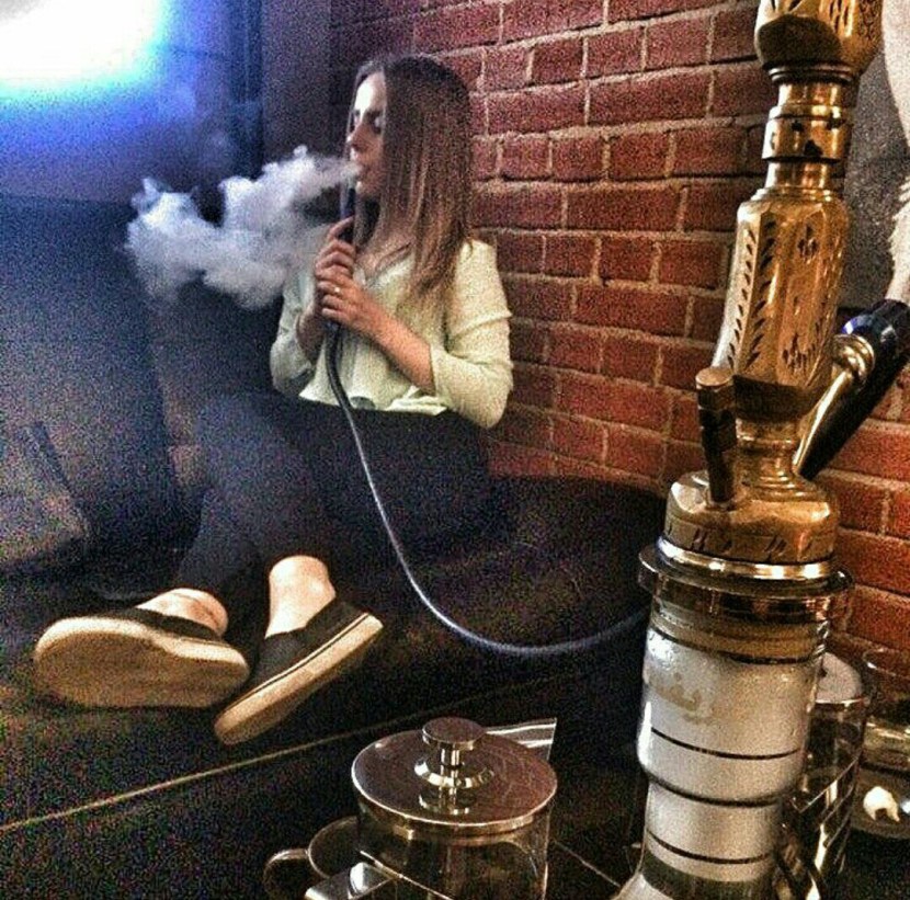 Cute brunette in panties