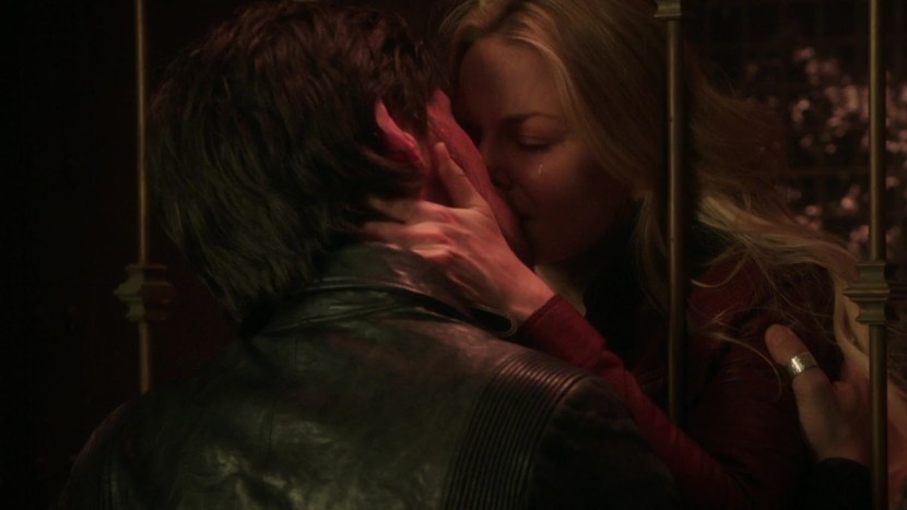 Once in the fairy tale Emma Swan and Captain Hook