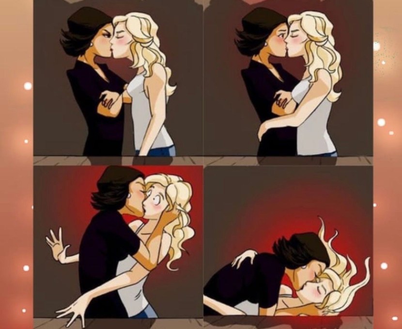 Captain Hook and Wendy Love