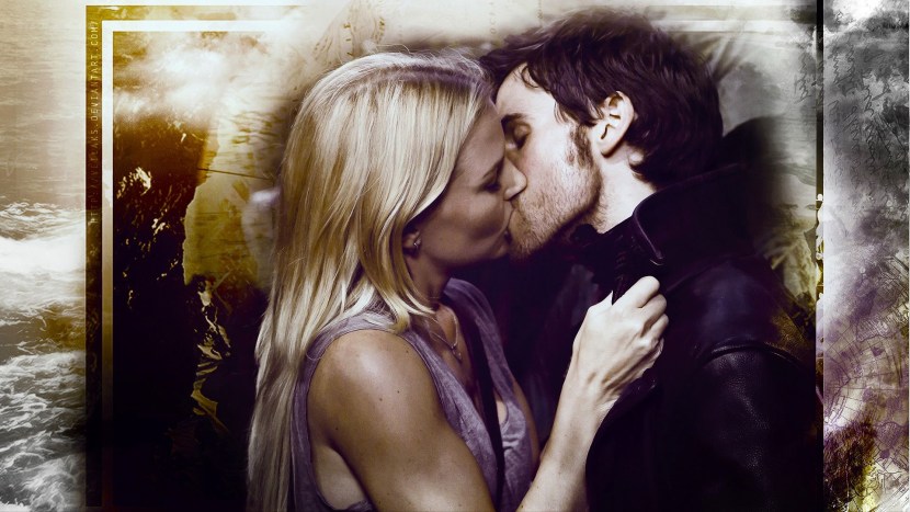 Once in the fairy tale Emma and Hook