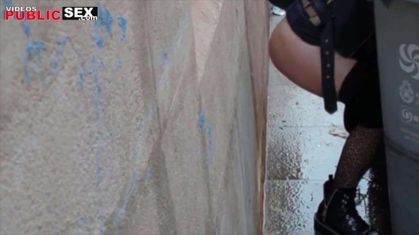 Girl in pantyhose is fed up