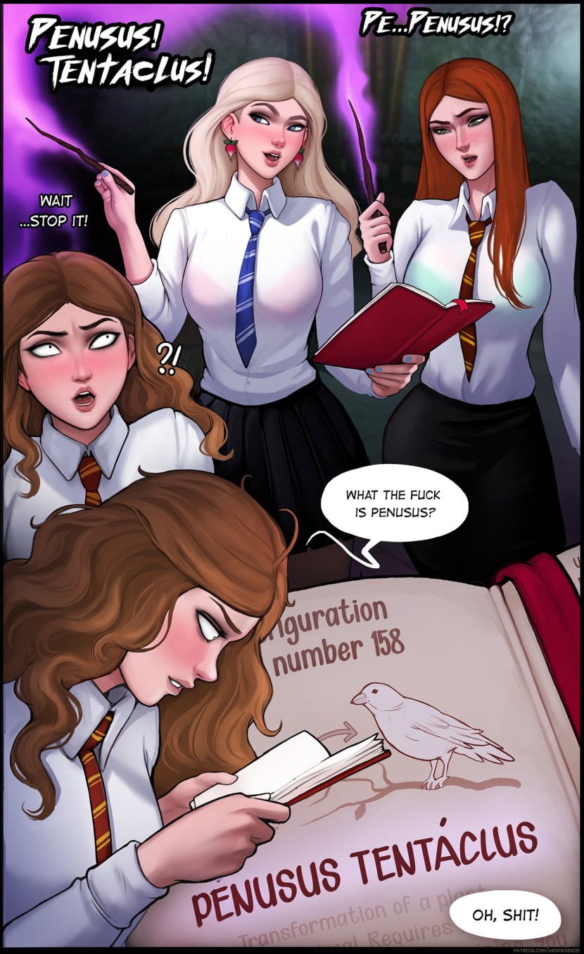 Aromasensei Hermione Comic