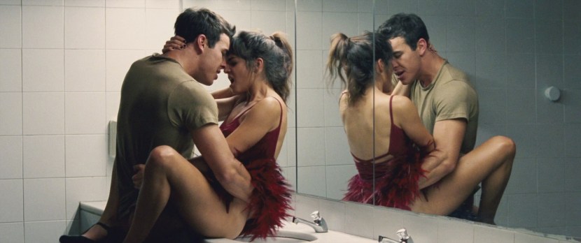 Clara Lago on the desktop naked