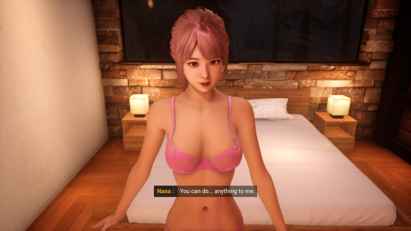 Erection on a nudic beach