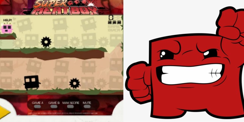 Super Meat Boy toilet humor