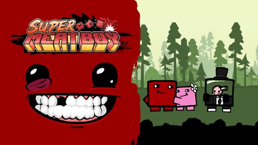 Super Meat Boy who broke the glass table