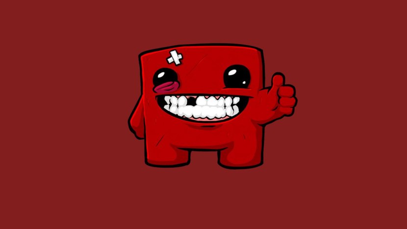 Super Meat Boy saw