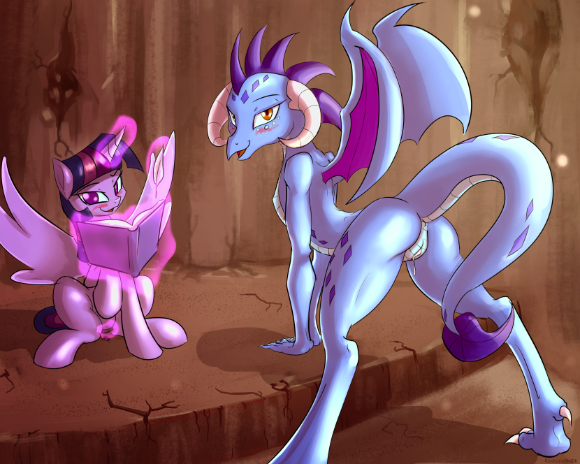 Smolder Dragon MLP Naked XXX